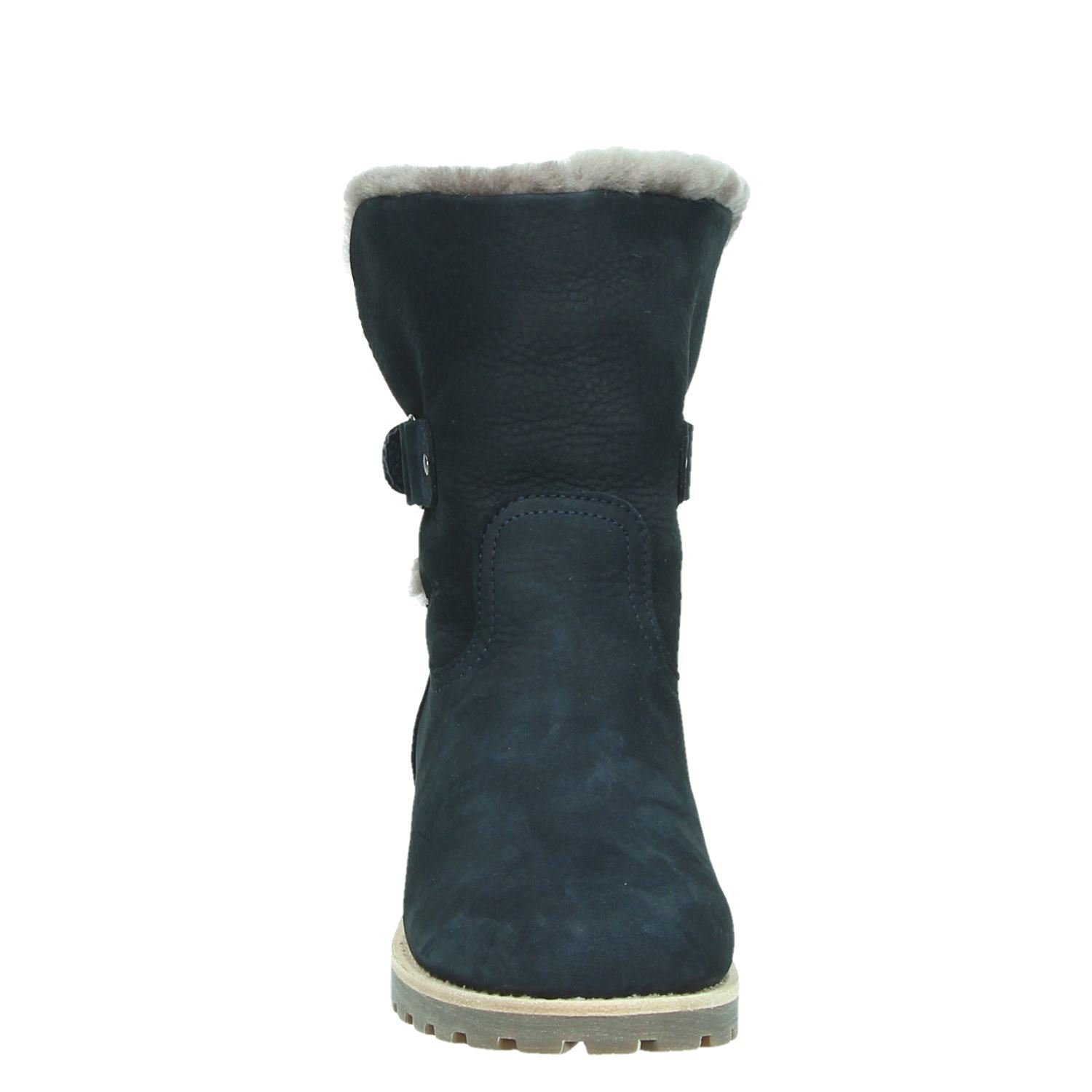 Panama Jack Felia Igloo Rits & gesloten boots voor dames Panama Jack Felia Igloo rits & gesloten boots blauw