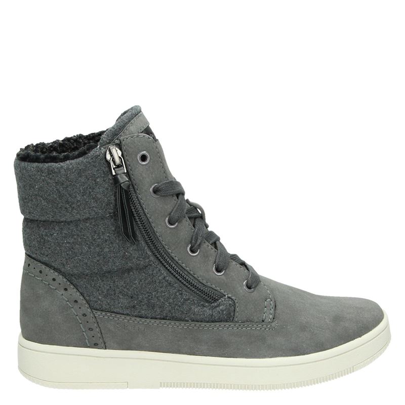 Esprit Desire Bootie Veterboots Grijs esprit kopen in de aanbieding Esprit Desire Bootie Veterboots Grijs esprit kopen in de aanbieding