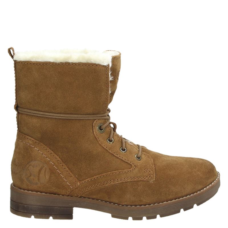 Soliver Veterboots Cognac soliver kopen in de aanbieding Soliver Veterboots Cognac soliver kopen in de aanbieding