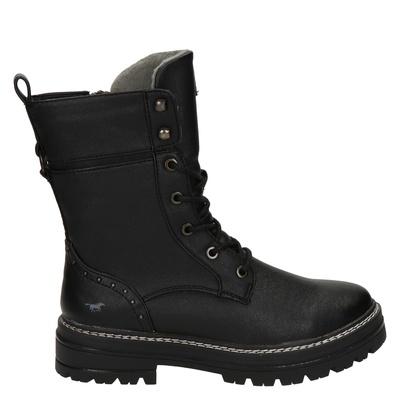 Mustang - Veterboots - Zwart