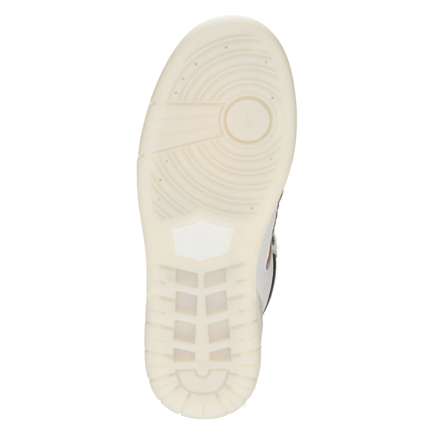 Shabbies Amsterdam - Hoge sneakers voor dames - Wit - Nelson.nl