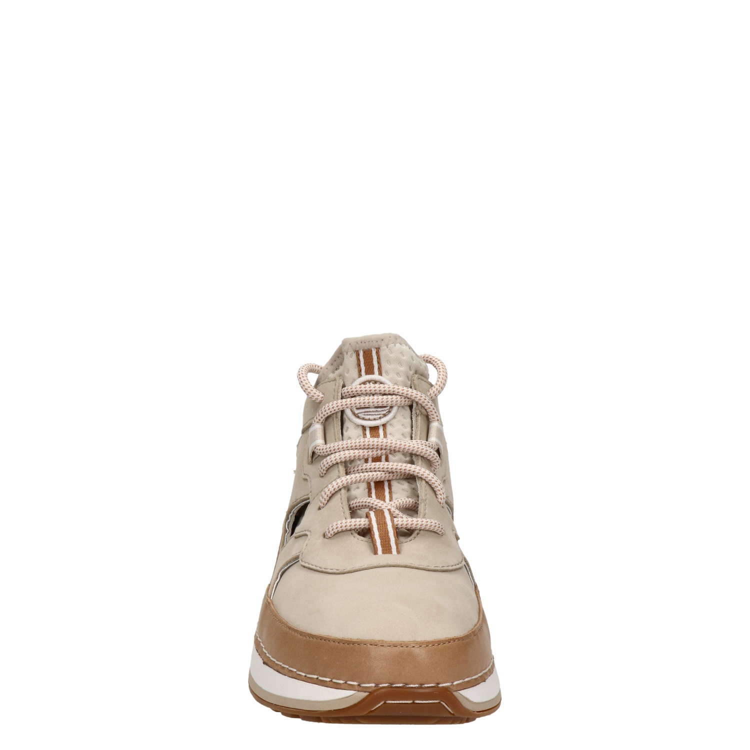 Timberland - Hoge sneakers voor dames - Beige - Nelson.nl
