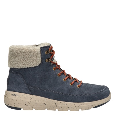 Skechers Ultra Go - Veterboots - Blauw