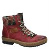 Rieker - Veterboots - Rood