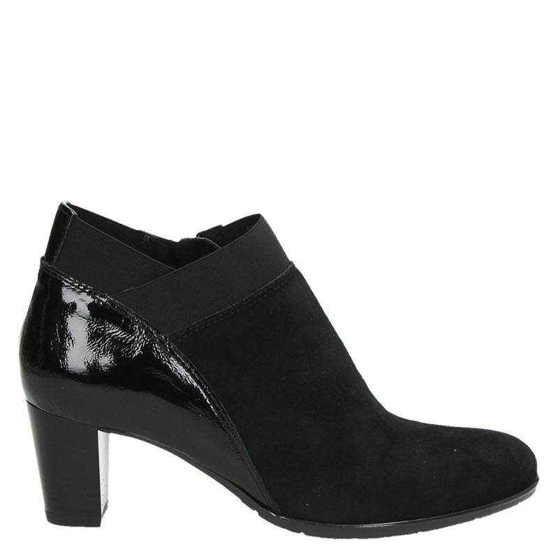 Ara - Enkellaarsjes voor dames - Zwart - Shoemixx.nl