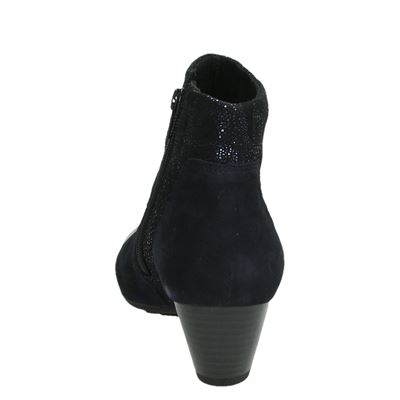 Gabor - Enkellaarsjes voor dames - Blauw - Nelson.nl