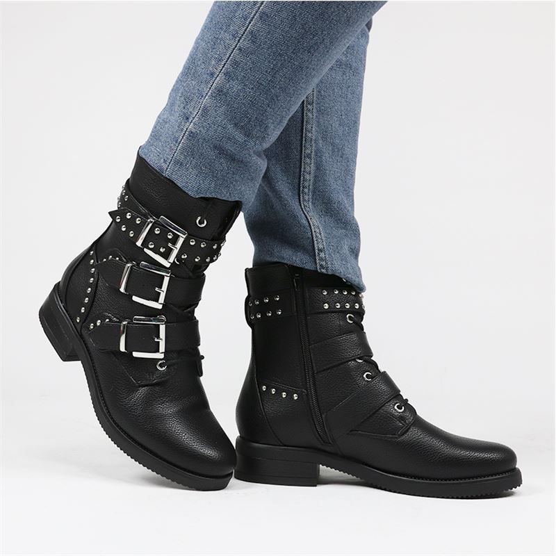 Dolcis - Bikerboots - Zwart
