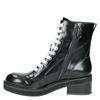 Calvin Klein Ebba - Veterboots - Zwart