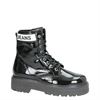 Tommy Jeans Patent Leather - Veterboots - Zwart