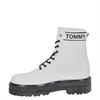 Tommy Jeans Patent Leather - Veterboots - Wit
