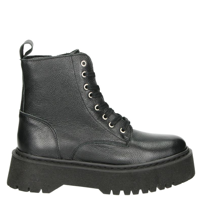 PS Poelman - Veterboots - Zwart