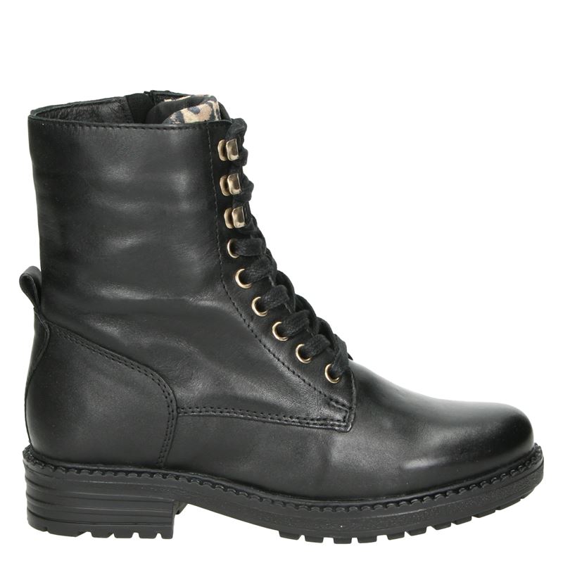 Nelson - Veterboots - Zwart