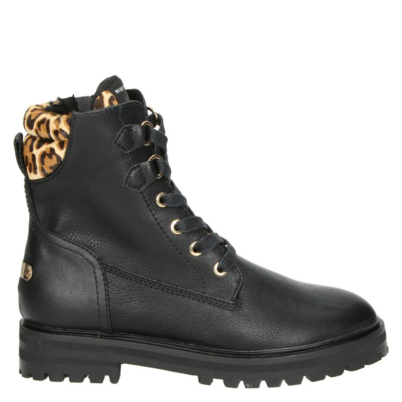 Mexx dames veterboots in het zwart kopen? Nelson.nl Mexx Bikerboots voor dames Zwart Nelson.nl