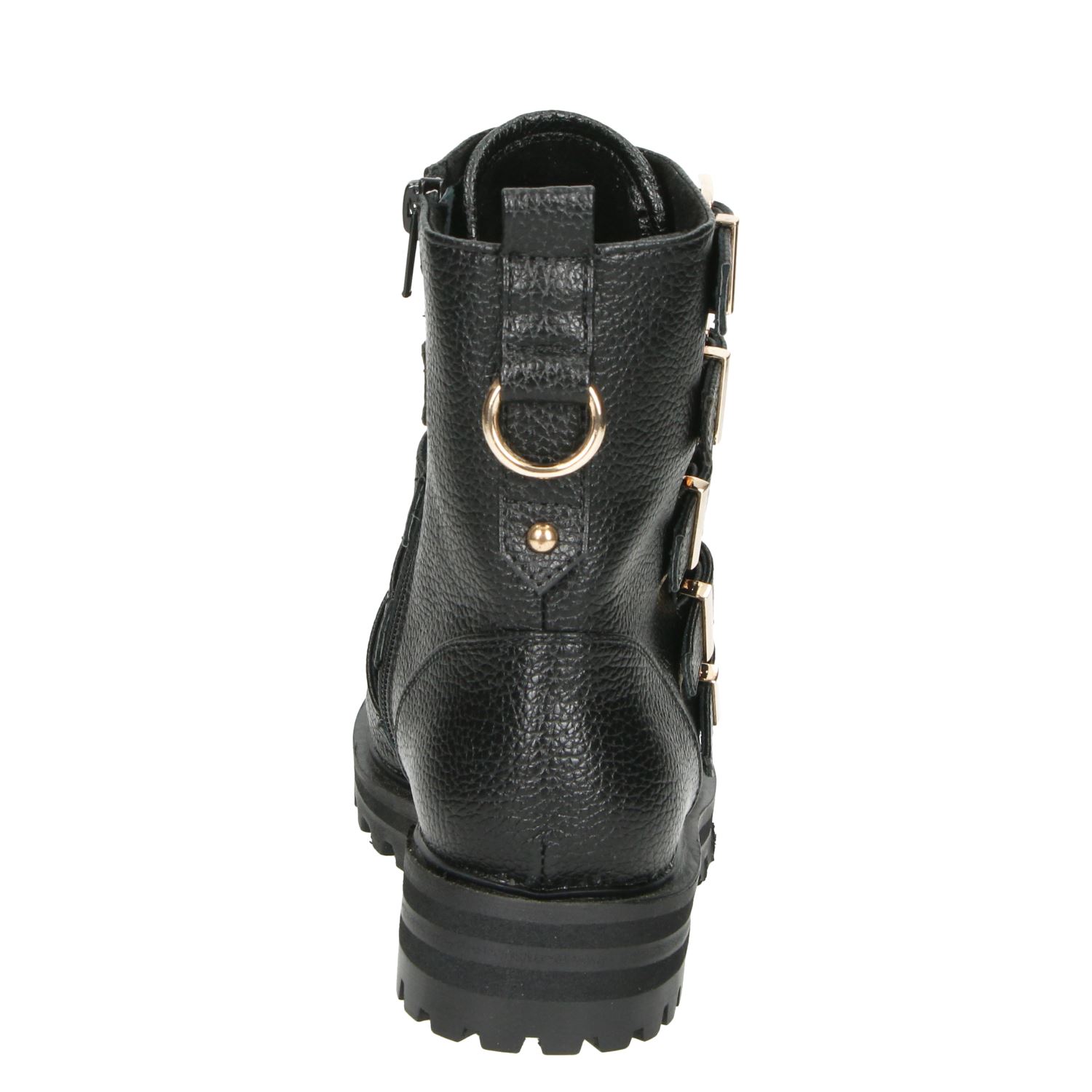 Mexx - Bikerboots voor dames - Zwart - Nelson.nl