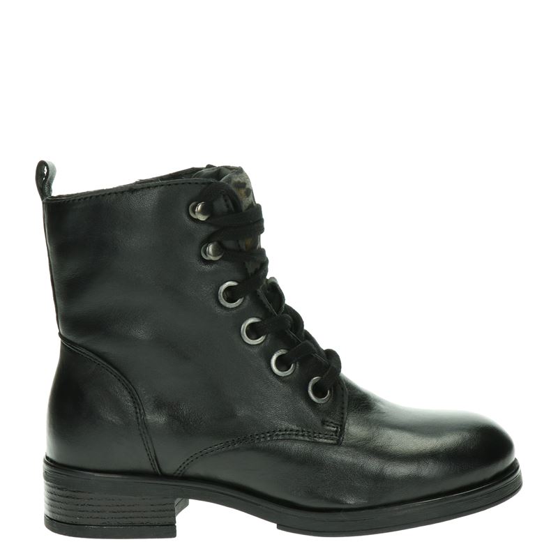 Nelson - Veterboots - Zwart