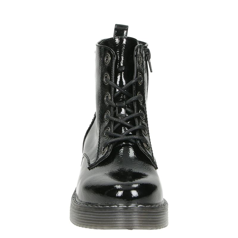 Bugatti - Veterboots voor dames - Zwart - Nelson.nl