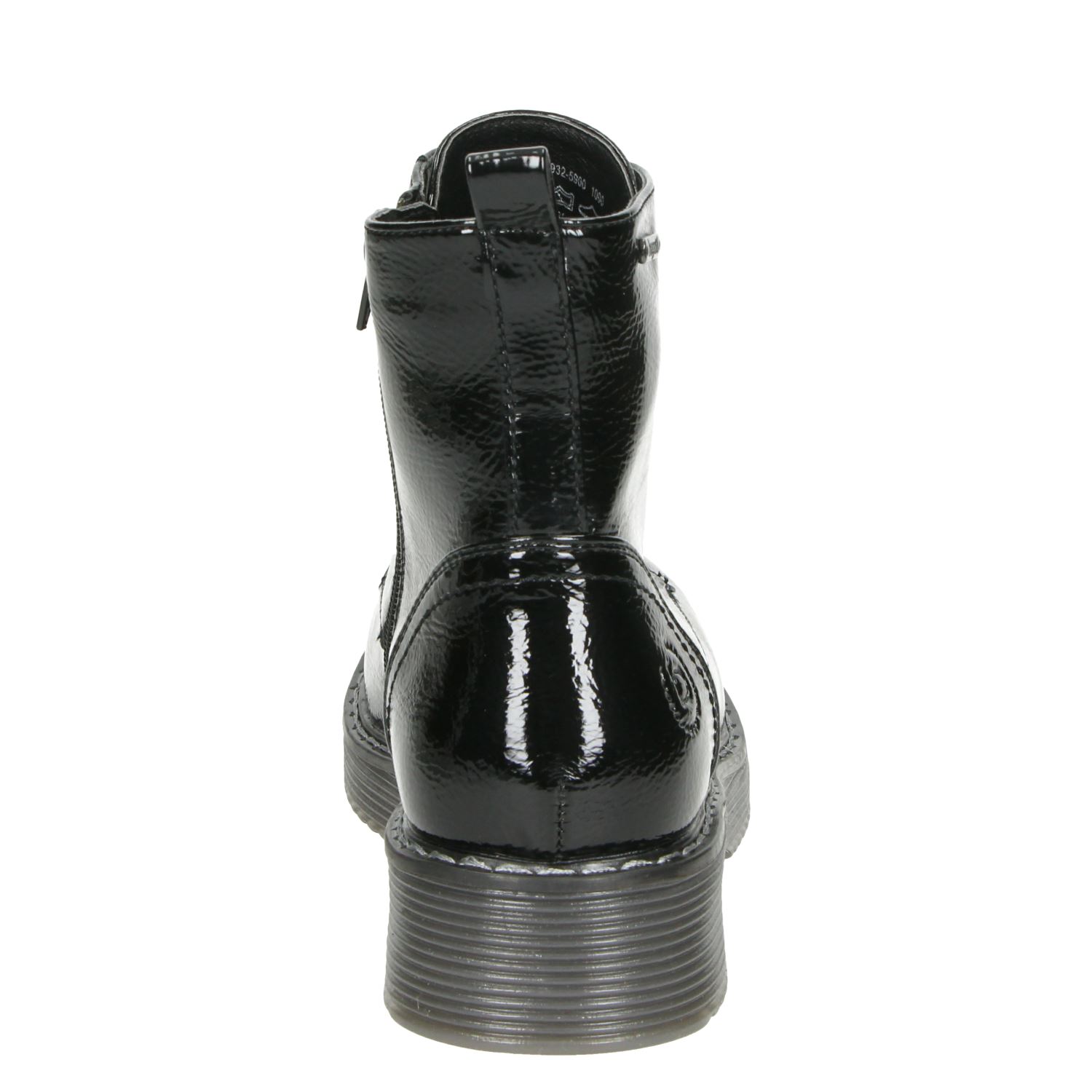 Bugatti - Veterboots voor dames - Zwart - Nelson.nl