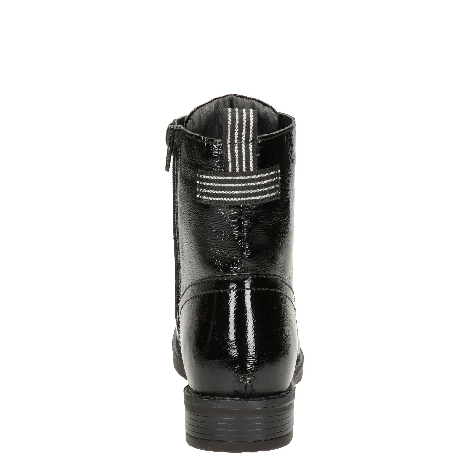Nelson - Veterboots voor dames - Zwart - Nelson.nl