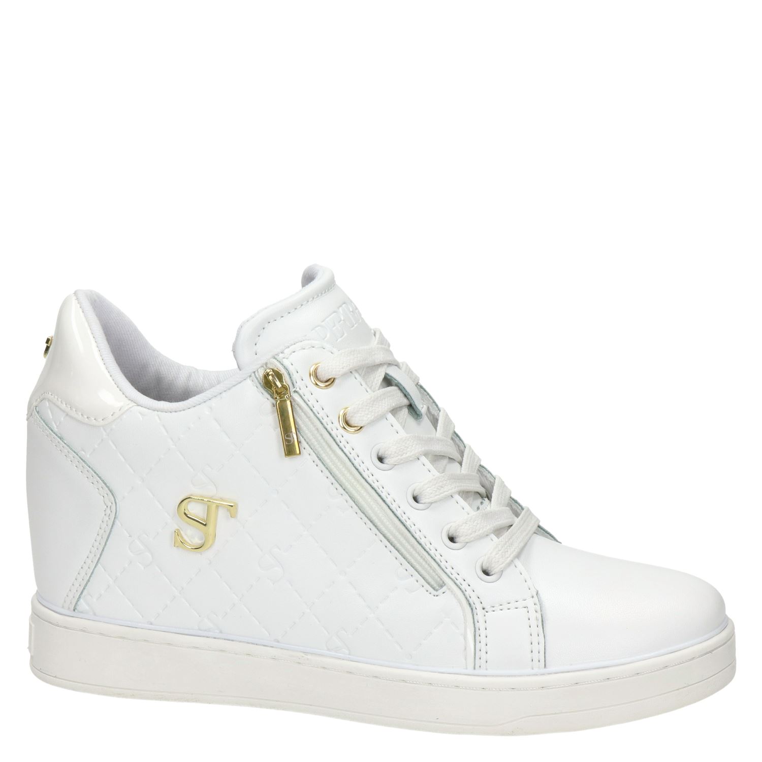 Supertrash dames sneaker Wit - Schoenen.nl