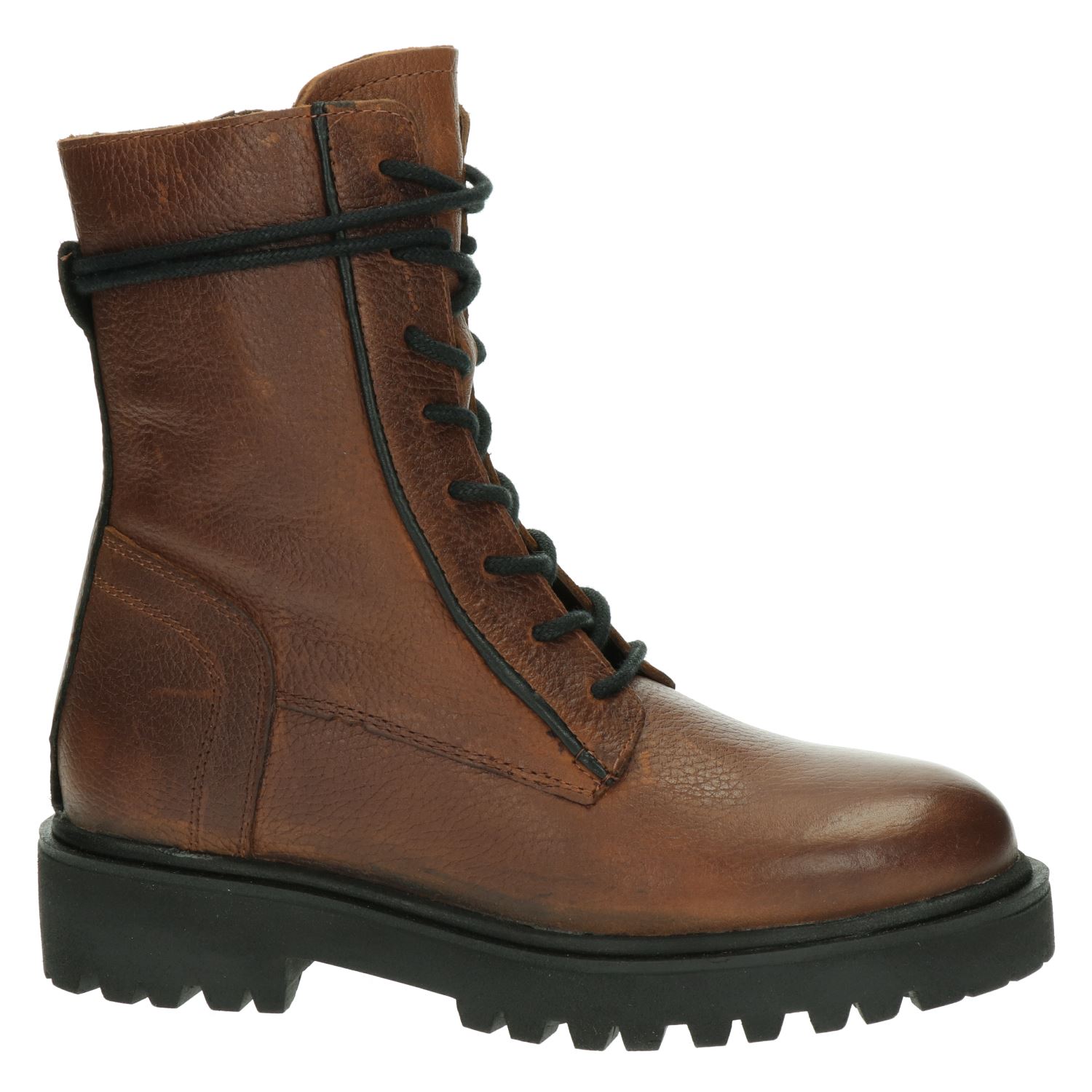 PS Poelman Veterboots voor dames Bruin Shoemixx.nl PS Poelman Laarzen voor dames Bruin Shoemixx.nl