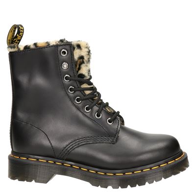 Dr. Martens 1460 Serena Leo - Veterboots voor dames - Grijs - Nelson.nl