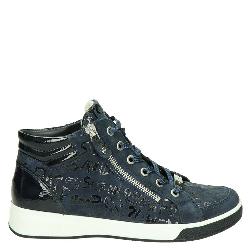 Ara - Hoge sneakers - Blauw