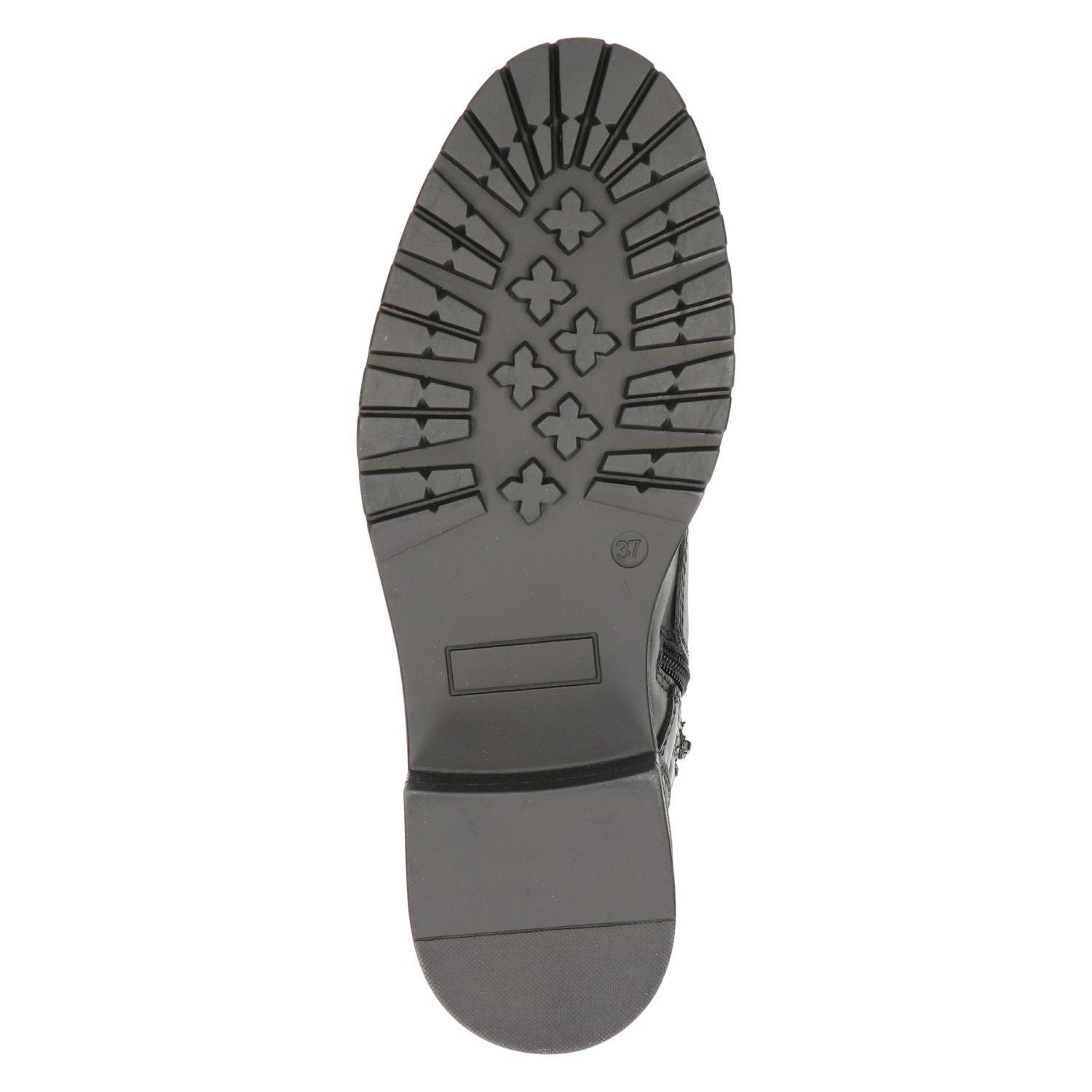 Nelson - Veterboots voor dames - Zwart - Shoemixx.nl