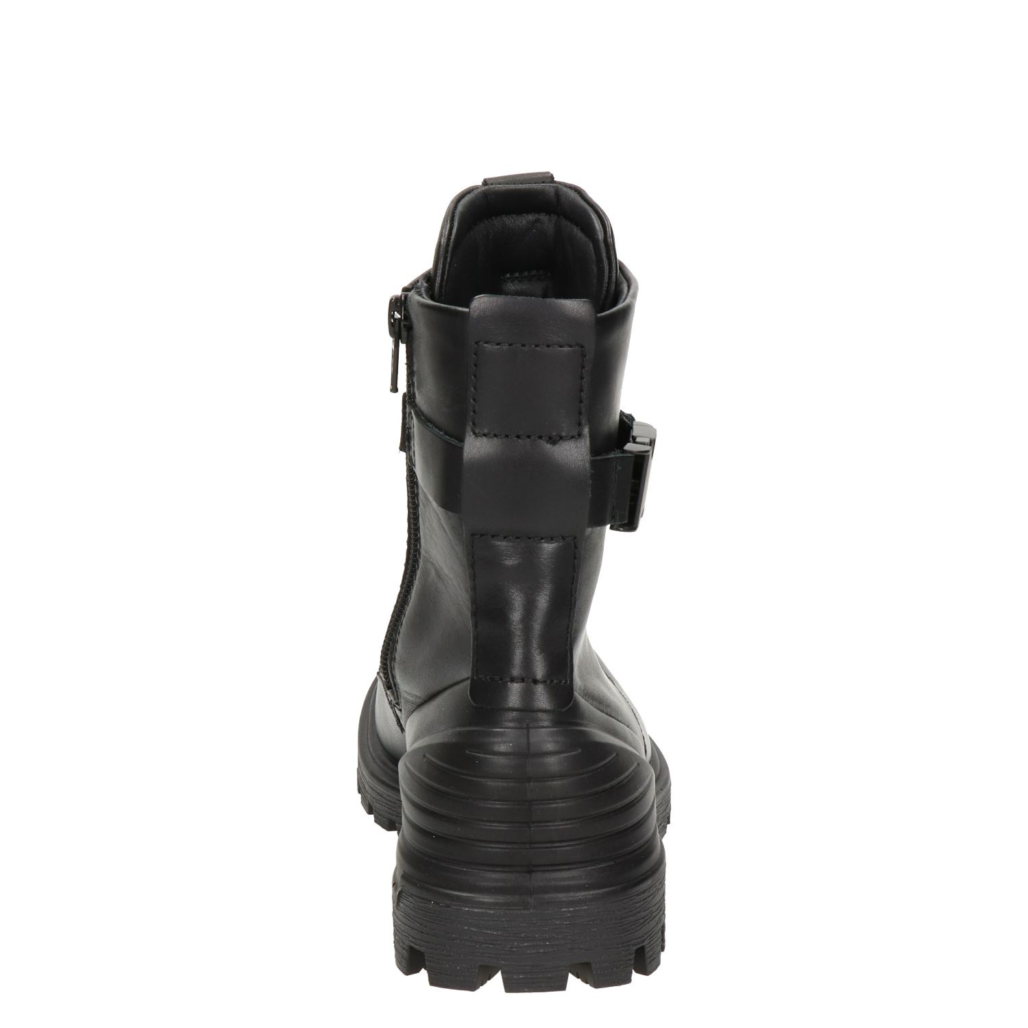 Ecco Tredtray - Veterboots voor dames - Zwart - Nelson.nl