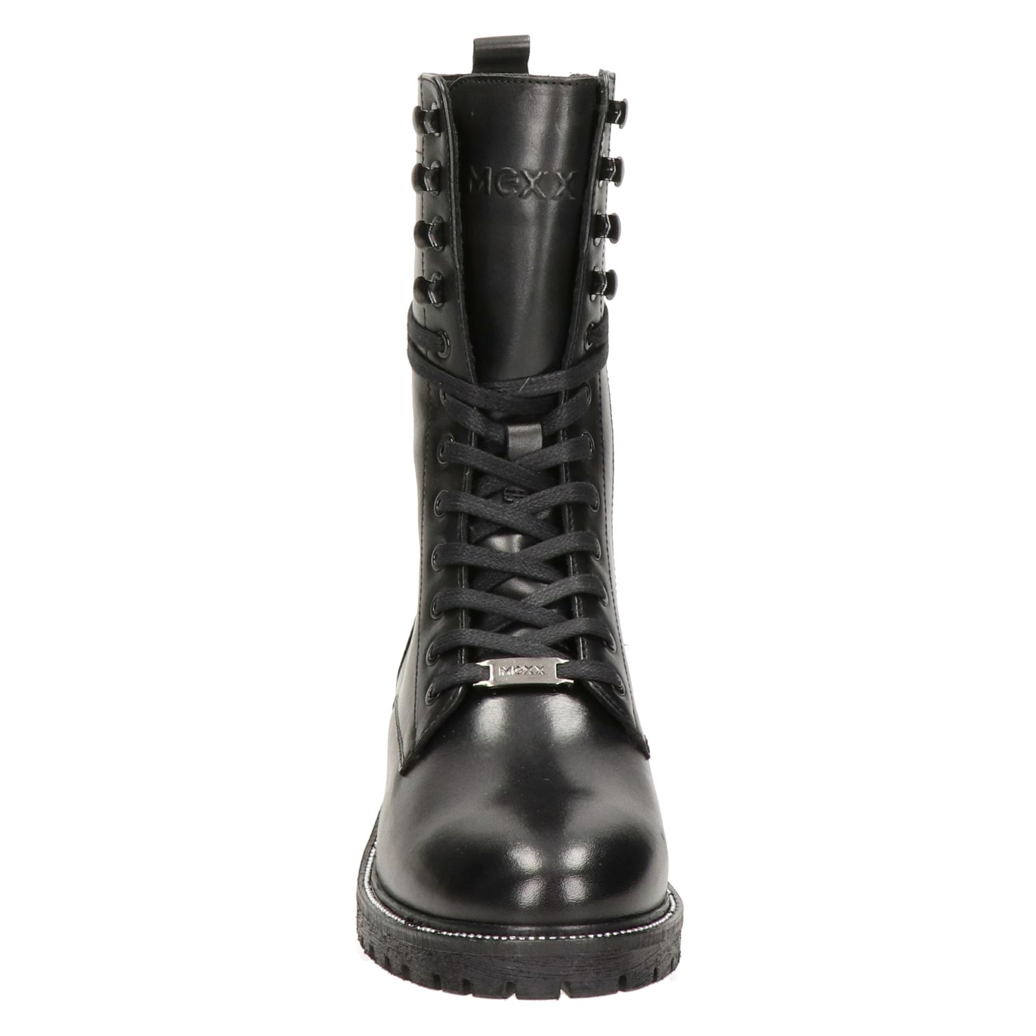 Mexx Dena - Veterboots voor dames - Zwart - Nelson.nl