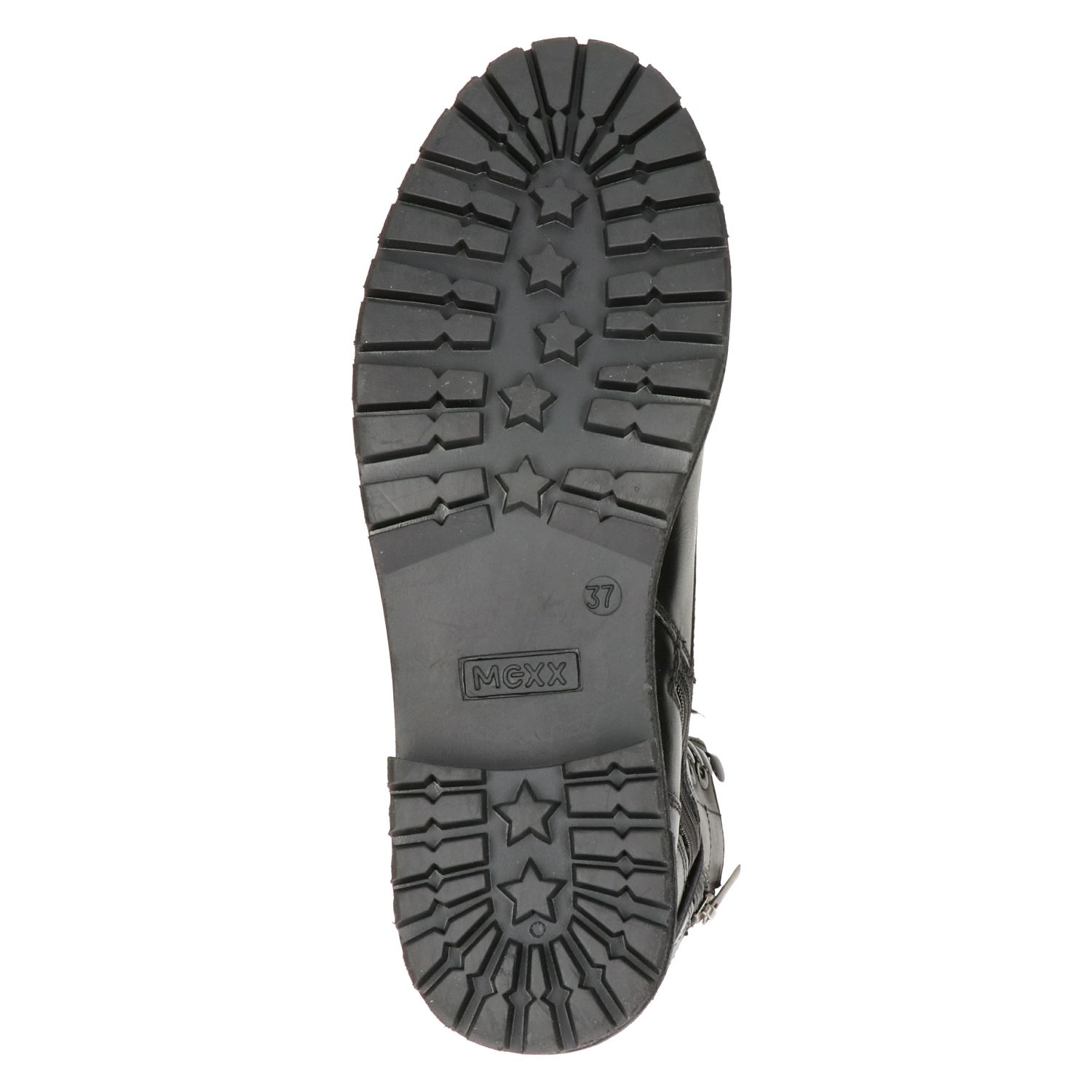 Mexx Dena - Veterboots voor dames - Zwart - Nelson.nl