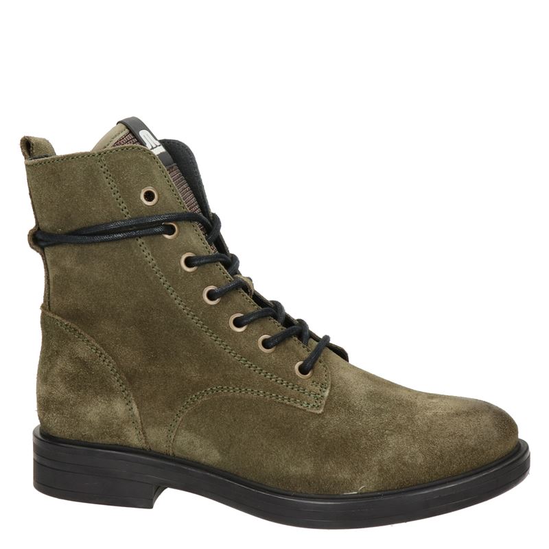 Maruti Anabela - Veterboots voor dames - Groen - Shoemixx.nl