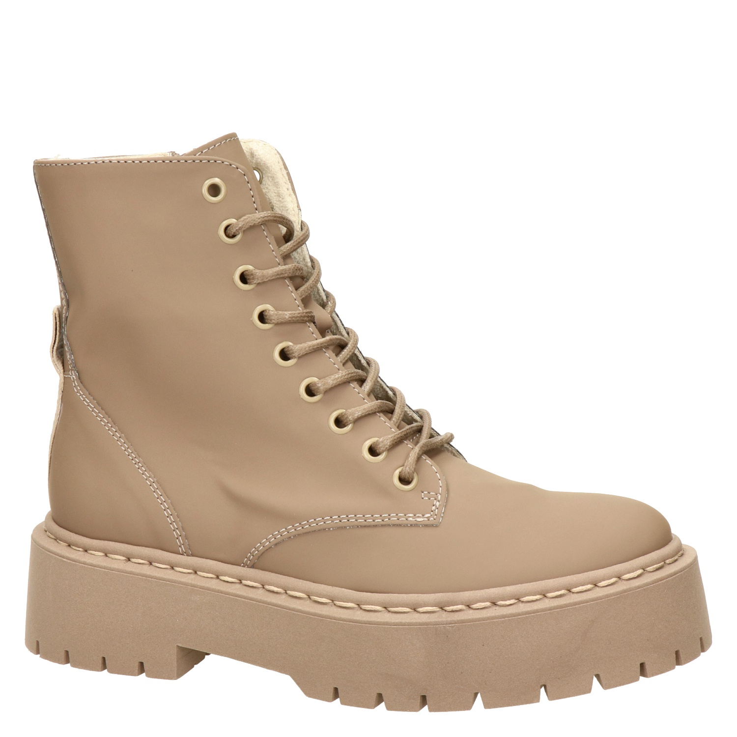 Steve Madden Veerly Ankle Boots Suede Beige | Enkellaars | fashionette