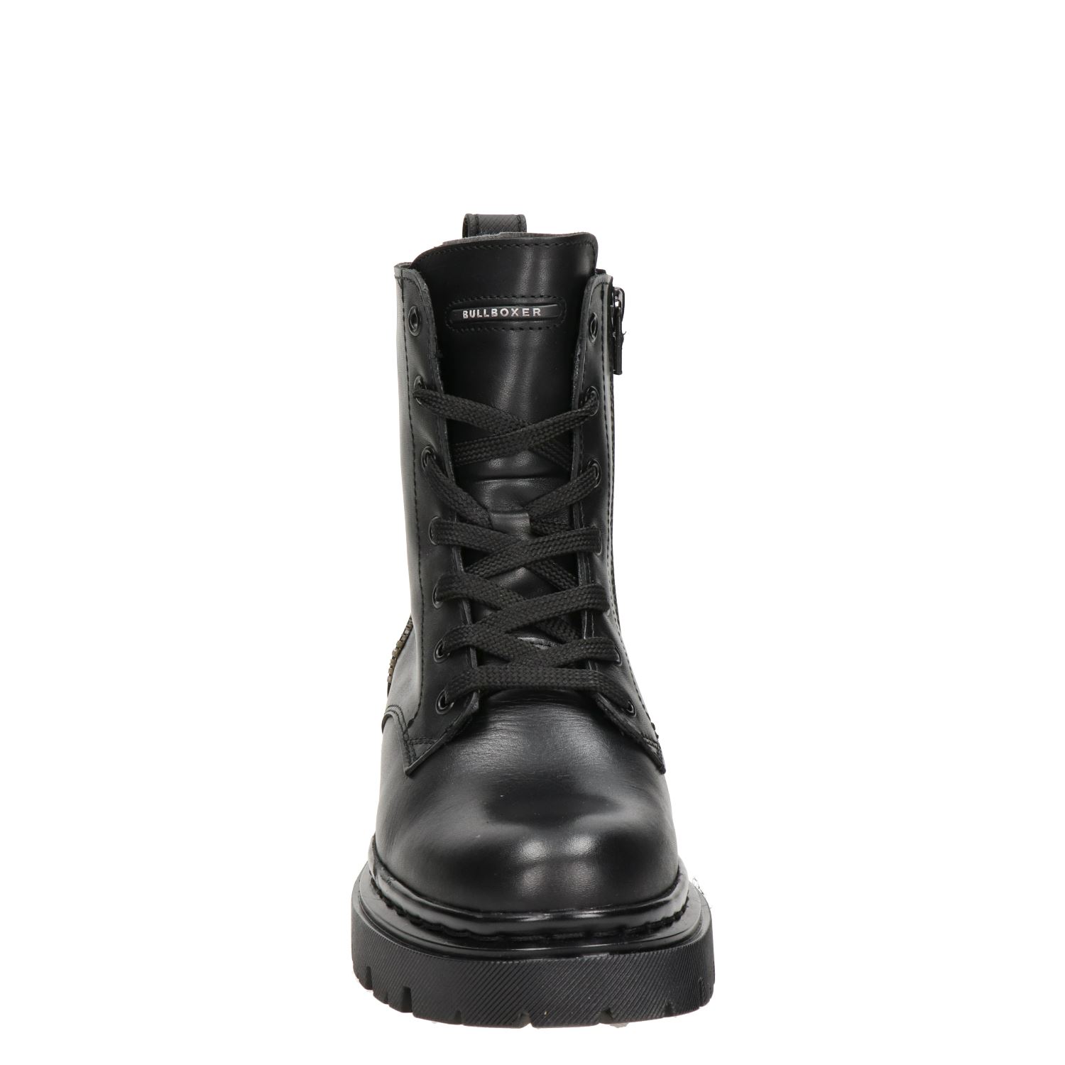 Bullboxer - Veterboots voor dames - Zwart - Nelson.nl