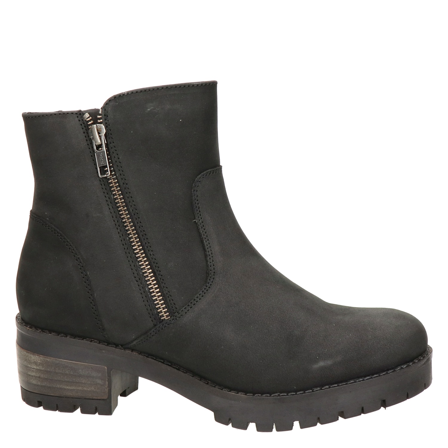 JJ Footwear Lido - Rits- \u0026 gesloten boots voor dames - Zwart - Nelson.nl