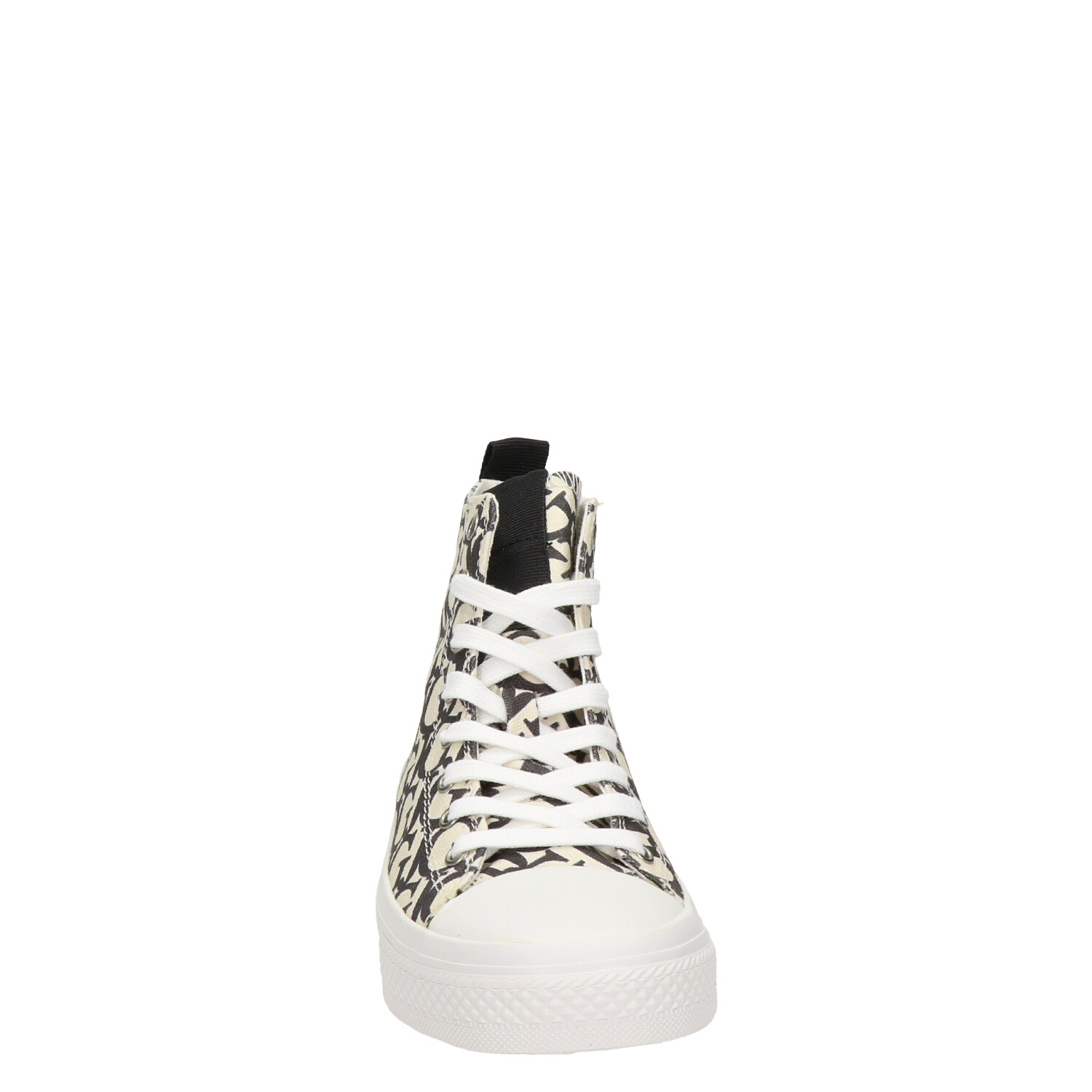 Guess Ederla - Hoge sneakers voor dames - Zwart - Nelson.nl