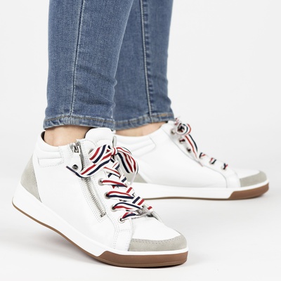 Ara - Hoge sneakers - Wit