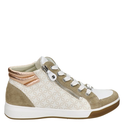 Ara - Hoge sneakers - Beige