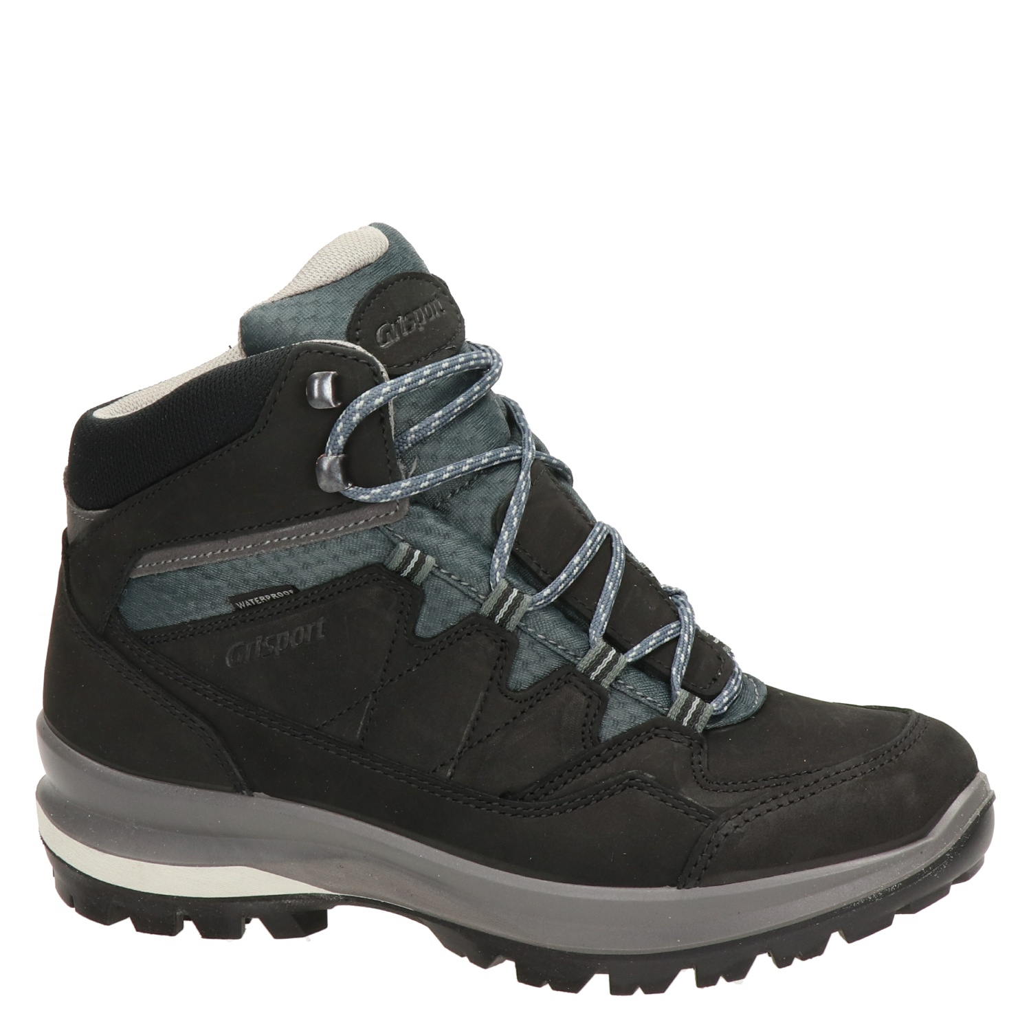 GriSport Bari Mid - Wandelschoenen voor dames - Zwart - Nelson.nl