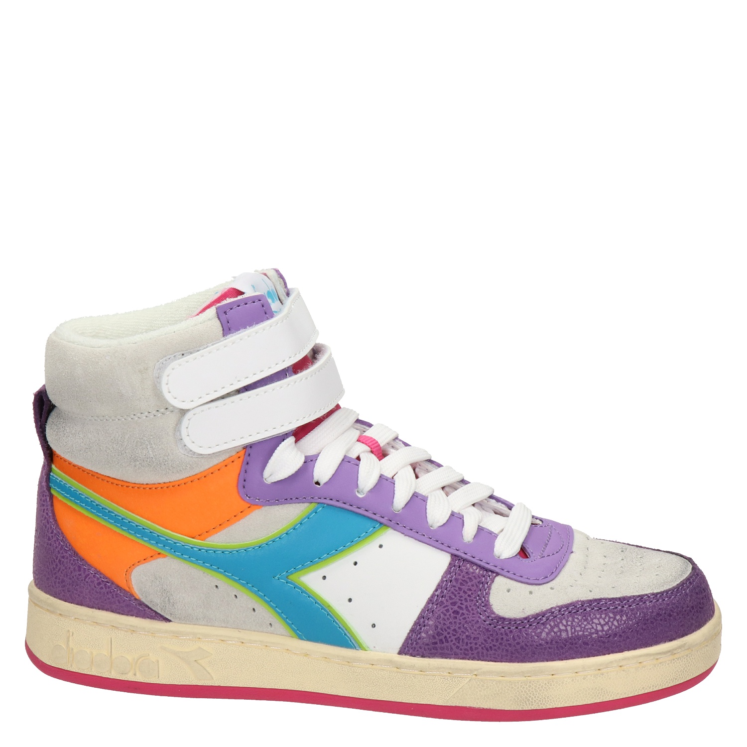 Diadora Sneakers MI Basket LOW Used 501.175757 C3653 - Schoenen.nl