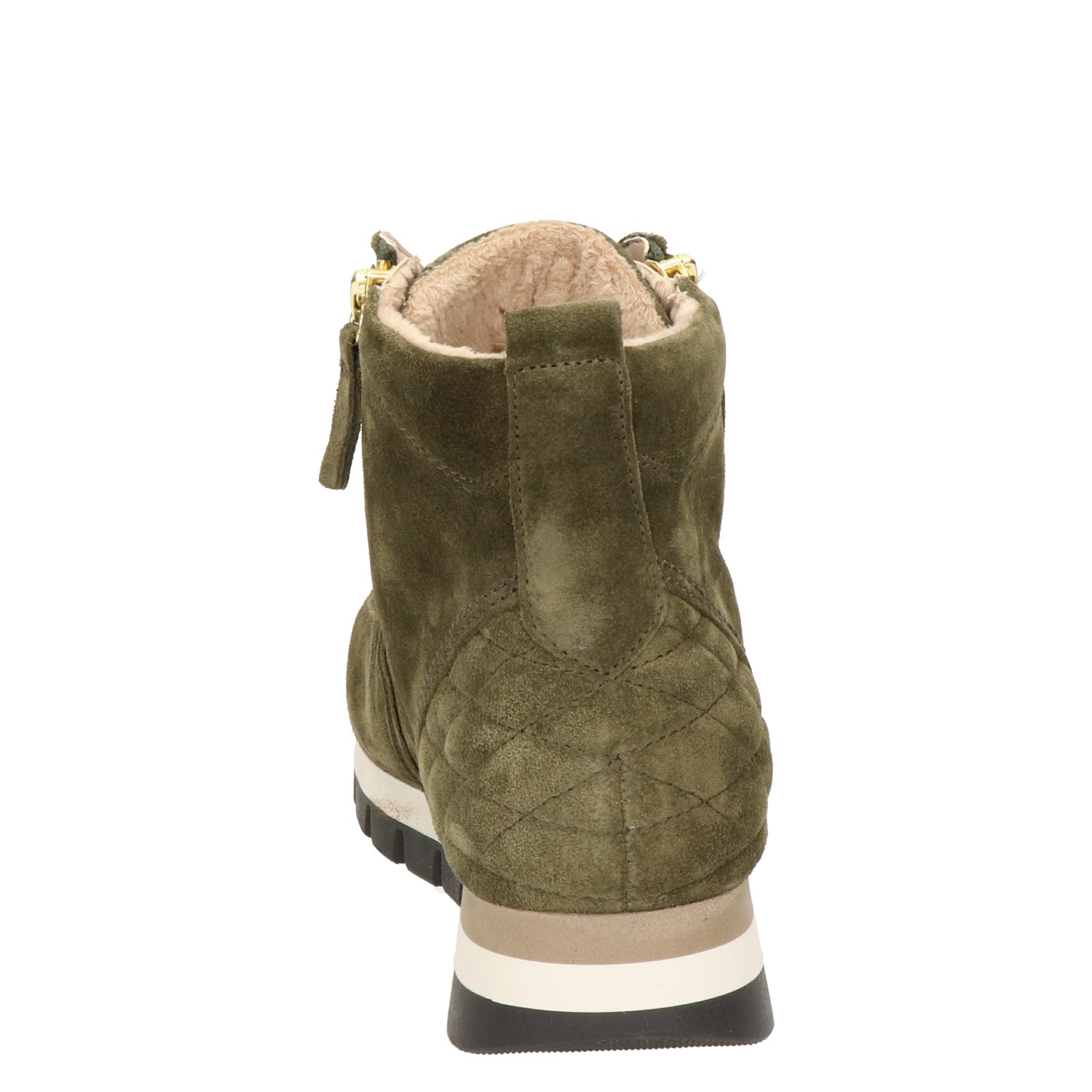 Gabor - Veterschoenen voor dames - Groen - Nelson.nl
