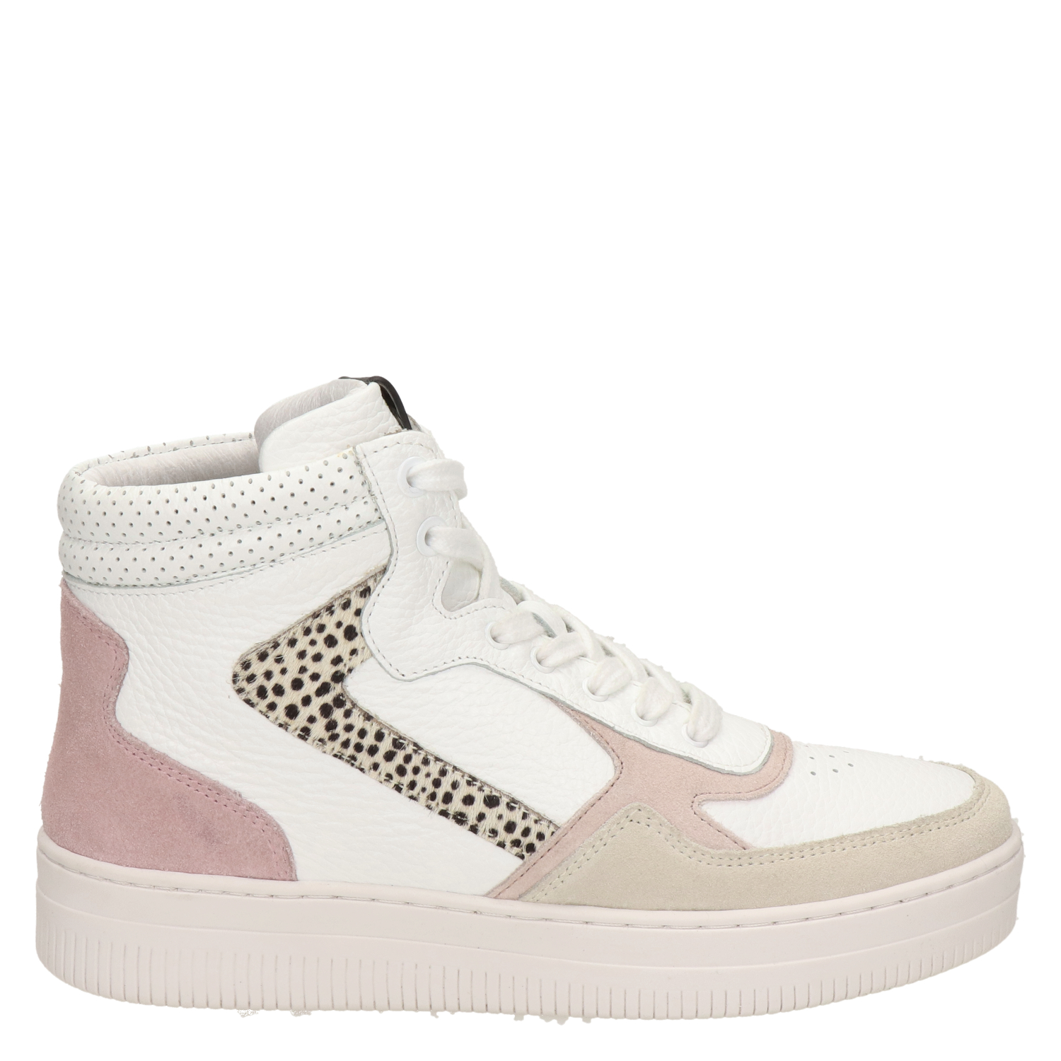 Maruti Mona - Hoge sneakers voor dames - Wit - Nelson.nl