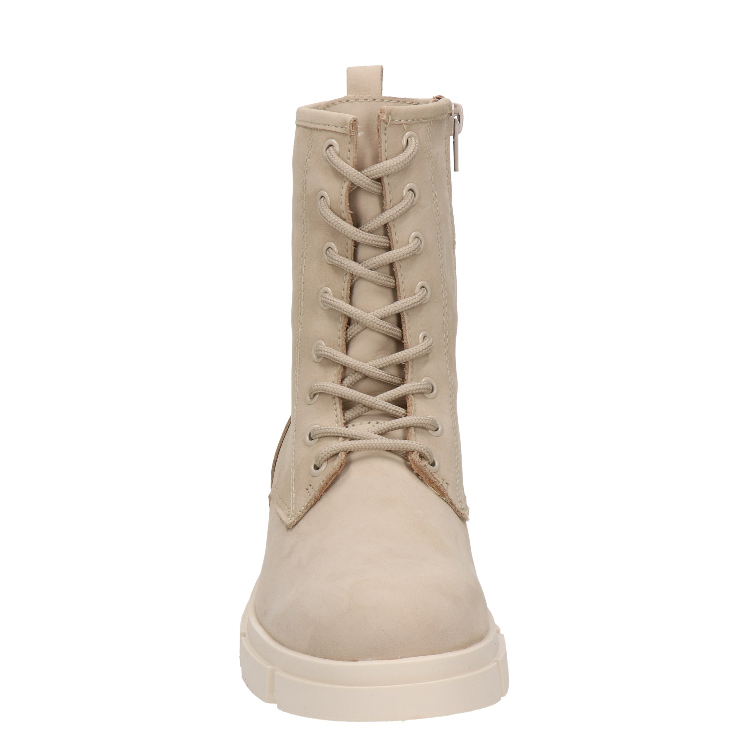 Nelson - Veterboots voor dames - Wit - Nelson.nl