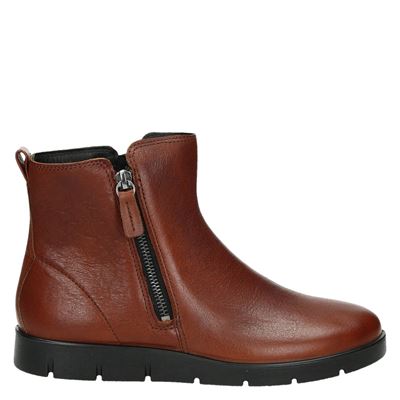 Ecco Bella Rits Gesloten Boots Cognac ecco kopen in de aanbieding