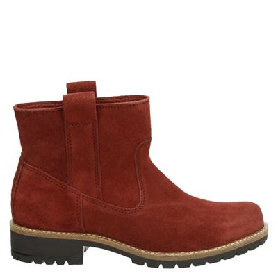 Ecco Elaine Rits Gesloten Boots Bruin ecco kopen in de aanbieding