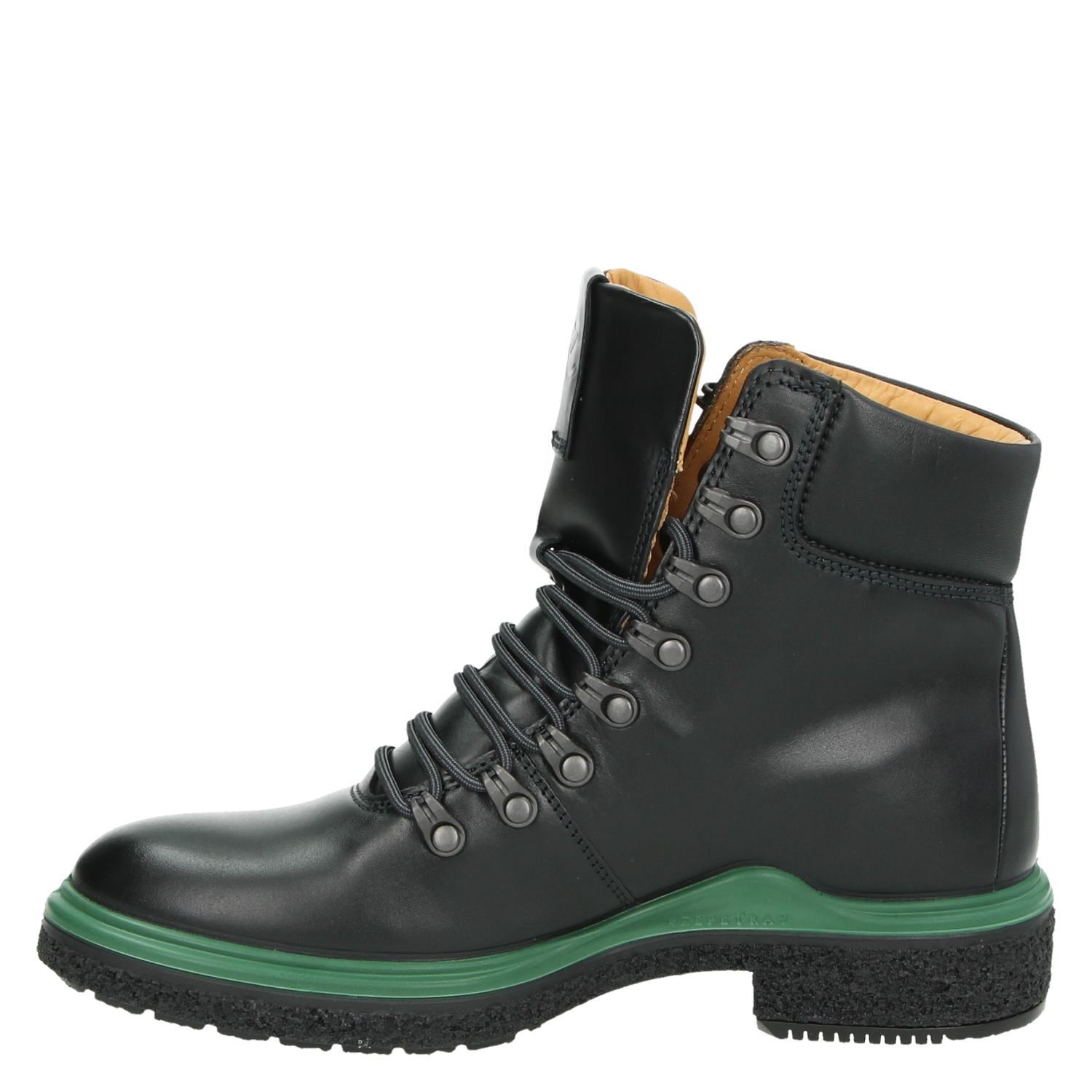 Ecco Crepetray Hybrid - Veterboots voor dames - Zwart - Nelson.nl
