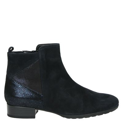 Gabor - Enkellaarsjes voor dames - Blauw - Nelson.nl