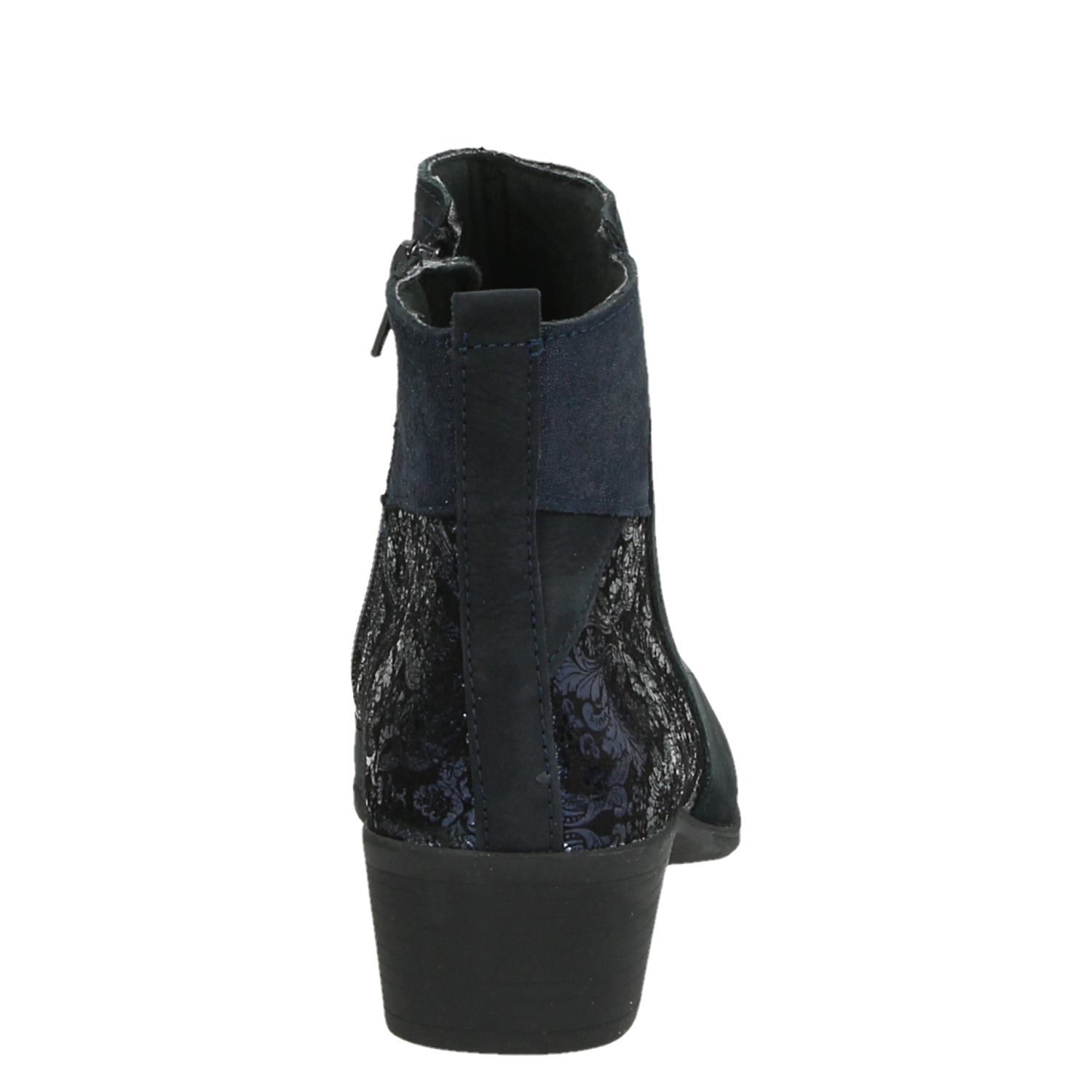 Nelson - Enkellaarsjes voor dames - Blauw - Nelson.nl