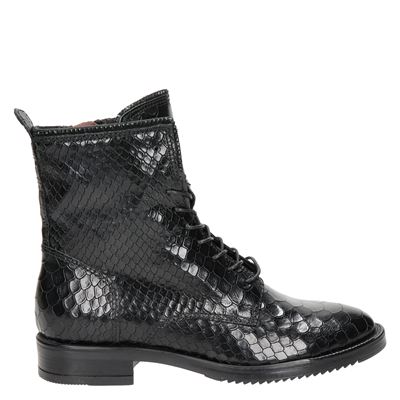 Mjus - Veterboots - Zwart