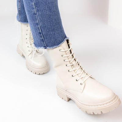Nelson - Veterboots - Wit