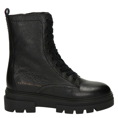 Tommy Hilfiger Sport - Veterboots - Zwart